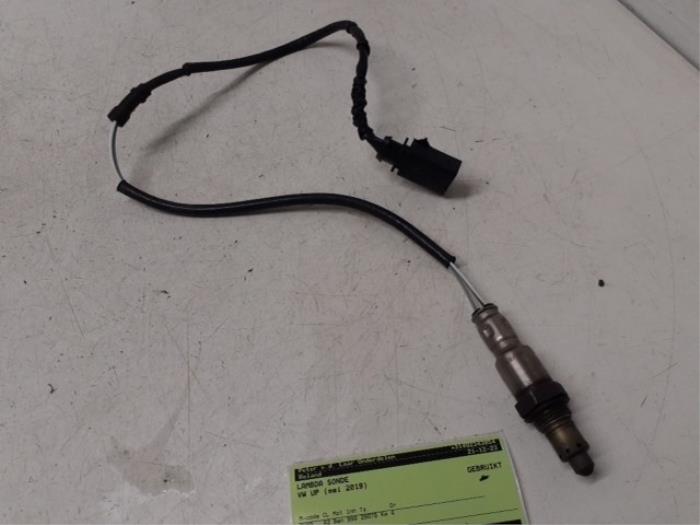 Sonde lambda Volkswagen Up! (121), 2011 1.0 12V 60, Berline avec hayon arrière, Essence, 999cc, 44kW (60pk), FWD, CHYA, 2011-08 / 2020-08 (Occasion)
