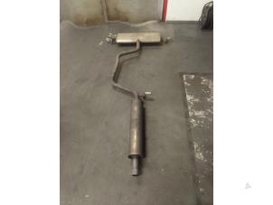 Used Exhaust rear silencer Volkswagen Golf VII (AUA) 1.4 TSI BlueMotion Technology 125 16V Price on request offered by Autodemontage van de Laar