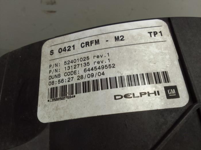 Ventilateur moteur d'un Opel Meriva 1.6 16V 2005