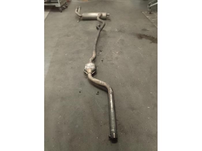 Exhaust rear silencer from a BMW 3 serie Gran Turismo (F34) 320d 2.0 16V 2017