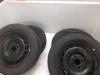 Set of wheels + winter tyres from a Toyota Aygo (B40), 2014 1.0 12V VVT-i, Hatchback, Petrol, 998cc, 53kW (72pk), FWD, 1KRFE, 2018-03, KGB40 2019