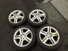 Sport rims set + tires from a Seat Leon (1P1), 2005 / 2013 1.2 TSI, Hatchback, 4-dr, Petrol, 1.197cc, 77kW (105pk), FWD, CBZB, 2010-02 / 2012-12, 1P1 2013