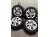 Set of wheels + tyres from a Peugeot 308 SW (L4/L9/LC/LJ/LR), 2014 / 2021 1.6 BlueHDi 120, Combi/o, 4-dr, Diesel, 1.560cc, 88kW (120pk), FWD, DV6FC; BHZ, 2014-03 / 2021-06, LCBHZ 2015