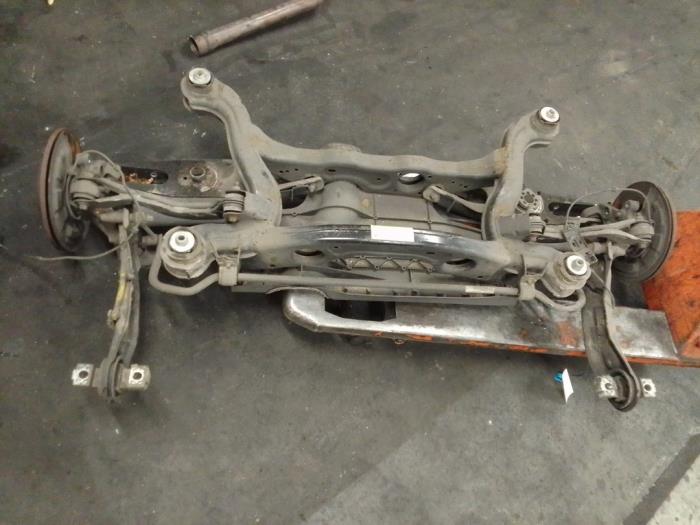 Gebrauchte Hinterachse Vorderradantrieb Mercedes B (W246/W242) 2.0 B-200 NGD 16V Preis auf Anfrage angeboten von Autodemontage van de Laar