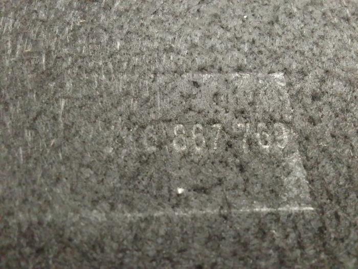 Parcel shelf from a Volkswagen Golf V (1K1) 1.9 TDI 2008