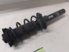 Front shock absorber rod, left from a Audi A3 Cabriolet (8P7), 2008 / 2013 1.6 TDI 16V, Convertible, Diesel, 1.598cc, 77kW (105pk), FWD, CAYC, 2009-05 / 2013-05, 8P7 2011