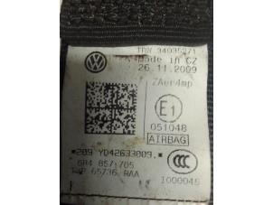 Used Front seatbelt, left Volkswagen Polo V (6R) 1.2 TSI Price € 126,00 Margin scheme offered by Autodemontage van de Laar