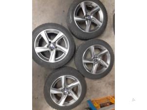 Used Set of wheels + winter tyres Volvo V40 (MV) 2.0 D4 16V Price on request offered by Autodemontage van de Laar