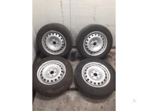 Used Set of wheels + tyres Mercedes Citan (415.6) 1.5 108 CDI Euro 6 Price on request offered by Autodemontage van de Laar