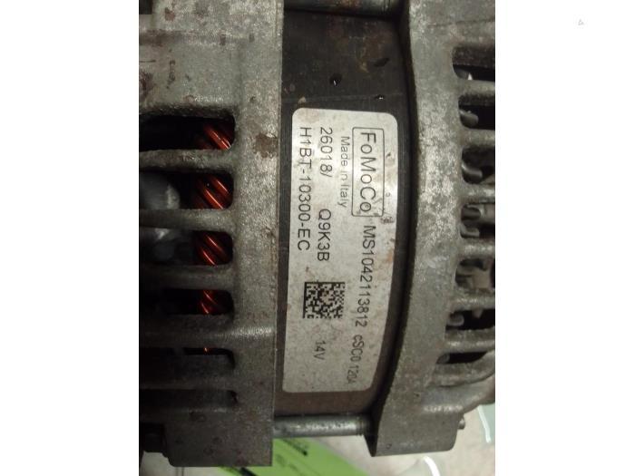 Begagnade Dynamo Ford Fiesta 7 1.0 EcoBoost 12V 100 Pris € 80,00 Marginaltabell erbjuds av Autodemontage van de Laar