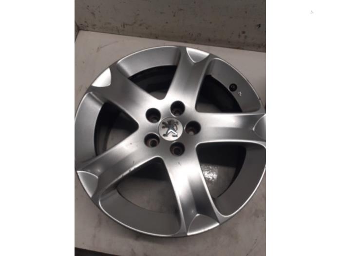 Gebrauchte Felge Peugeot 407 SW (6E) 2.0 HDiF 16V Preis € 50,00 Margenregelung angeboten von Autodemontage van de Laar