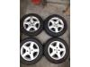 Set of wheels + tyres from a Volkswagen Up! (121), 2011 / 2023 1.0 12V 60, Hatchback, Petrol, 999cc, 44kW (60pk), FWD, CHYA, 2011-08 / 2020-08 2013