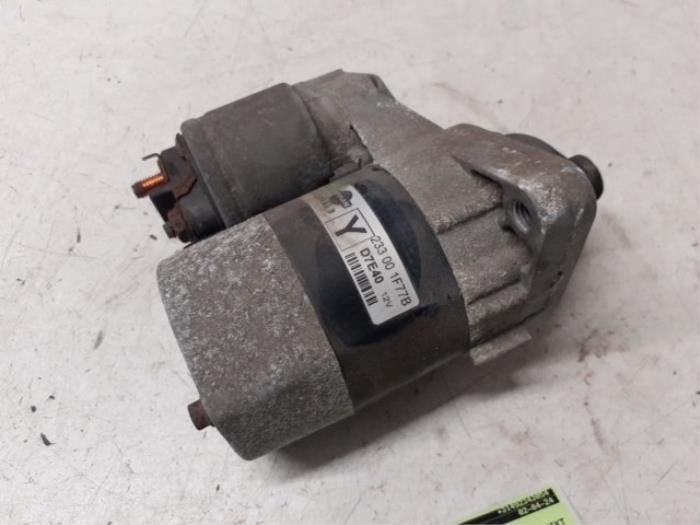 Begagnade Startmotor Nissan Note (E11) 1.4 16V Pris på förfrågan erbjuds av Autodemontage van de Laar