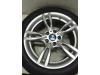 Jante + pneumatique d'un BMW 3 serie Gran Turismo (F34), 2012 / 2020 320d 2.0 16V, Berline avec hayon arrière, Diesel, 1.995cc, 140kW (190pk), RWD, B47D20A, 2015-07 / 2020-12, 8T31; 8T32; 8Y71; 8Y72 2016