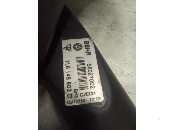 Usados Intercooler Volkswagen Touareg (7PA/PH) 3.0 TDI V6 24V BlueMotion Technology DPF Precio € 80,00 Norma de margen ofrecido por Autodemontage van de Laar