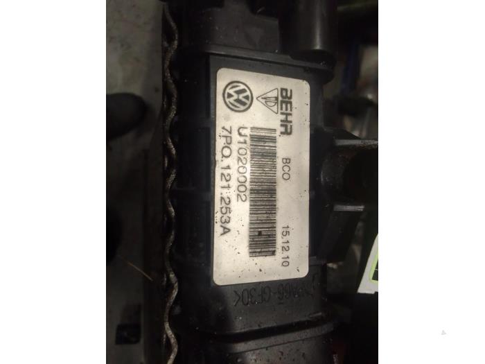 Gebrauchte Kühler Volkswagen Touareg (7PA/PH) 3.0 TDI V6 24V BlueMotion Technology DPF Preis € 50,00 Margenregelung angeboten von Autodemontage van de Laar