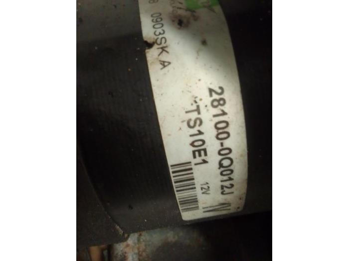 Gebrauchte Anlasser Toyota Aygo (B10) 1.0 12V VVT-i Preis € 30,00 Margenregelung angeboten von Autodemontage van de Laar