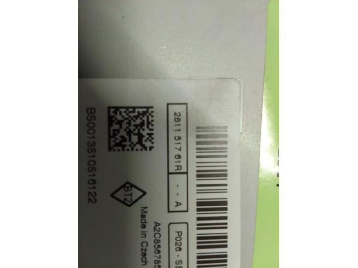 Usagé Module navigation Renault Captur I (2R) 0.9 Energy TCE 12V Prix € 150,00 Règlement à la marge proposé par Autodemontage van de Laar