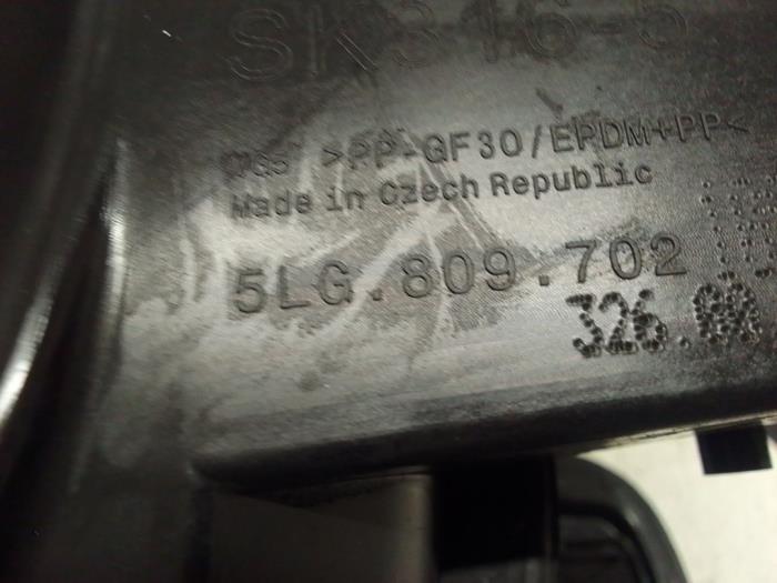 Tankklappe van een Skoda Enyaq iV  2022