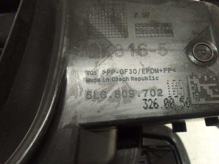 Tankklappe van een Skoda Enyaq iV  2022