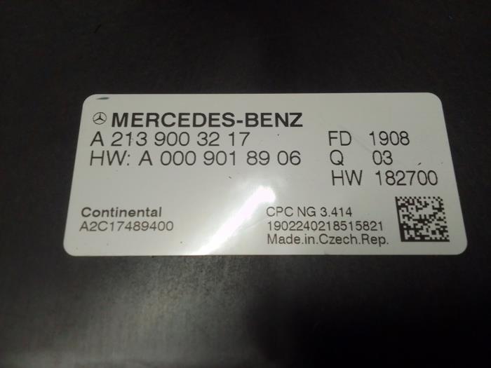 Used Automatic gearbox computer Mercedes CLA (118.3) 1.5 CLA-180d Price € 66,00 Margin scheme offered by Autodemontage van de Laar