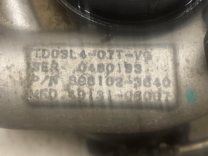 Używane Turbo Opel Meriva (A) 1.7 CDTI 16V Cena € 150,00 Procedura marży oferowane przez Autodemontage van de Laar