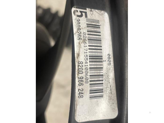Używane Silnik wentylatora Renault Modus/Grand Modus (JP) 1.2 16V TCE 100 Cena € 50,00 Procedura marży oferowane przez Autodemontage van de Laar