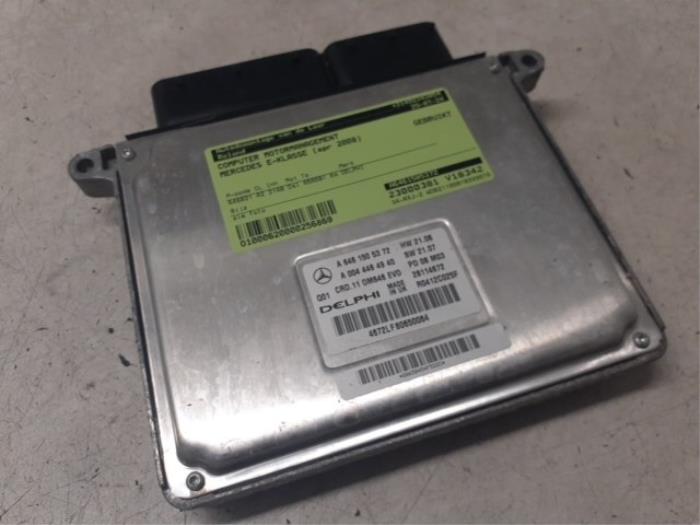 Used Engine management computer Mercedes E (W211) Price on request offered by Autodemontage van de Laar