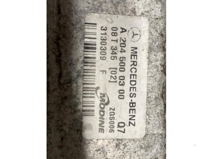 Usados Intercooler Mercedes C Estate (S204) 1.6 C-180K 16V BlueEfficiency Precio € 70,00 Norma de margen ofrecido por Autodemontage van de Laar