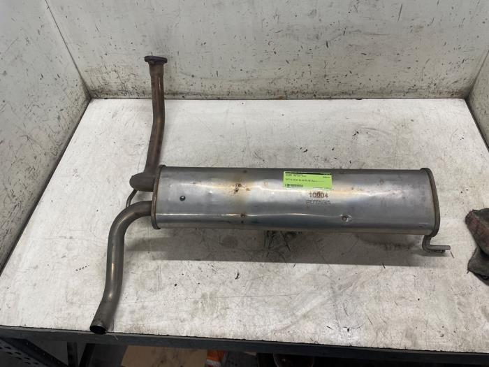Gebrauchte Auspuff Enddämpfer Peugeot 108 1.0 12V VVT-i Preis € 30,00 Margenregelung angeboten von Autodemontage van de Laar