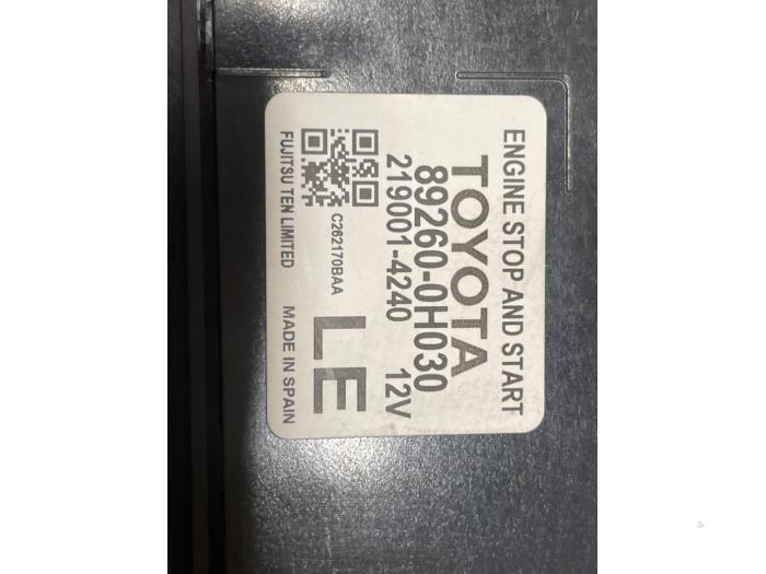 Used Start/Stop computer Peugeot 108 1.0 12V VVT-i Price € 50,00 Margin scheme offered by Autodemontage van de Laar