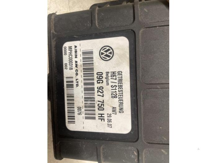 Used Automatic gearbox computer Volkswagen Polo IV (9N1/2/3) 1.4 16V Price € 120,00 Margin scheme offered by Autodemontage van de Laar