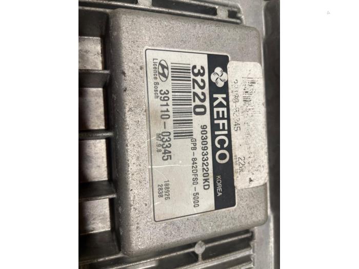 Used Engine management computer Hyundai i20 1.2i 16V Price € 100,00 Margin scheme offered by Autodemontage van de Laar