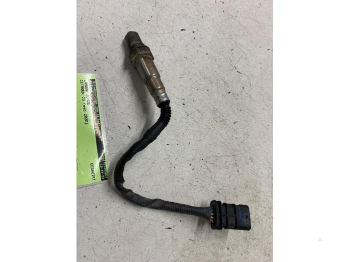 Sonde lambda Citroen C3 (SX/SW), 2016 1.2 Vti 12V PureTech, Berline avec hayon arrière, Essence, 1.199cc, 61kW (83pk), FWD, EB2FA; HMR, 2018-05, SXHMR; SWHMR (Occasion)