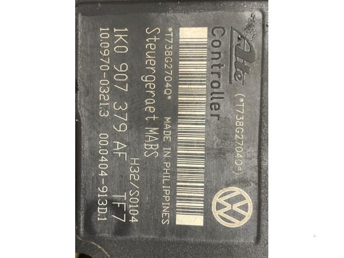 Usagé Bloc ABS Volkswagen Golf VI Variant (AJ5/1KA) 1.4 TSI 160 16V Prix € 75,00 Règlement à la marge proposé par Autodemontage van de Laar