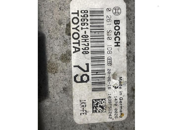 Used Engine management computer Peugeot 108 1.0 12V VVT-i Price € 100,00 Margin scheme offered by Autodemontage van de Laar