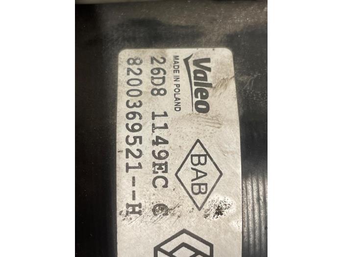 Begagnade Startmotor Renault Clio IV (5R) Pris € 35,00 Marginaltabell erbjuds av Autodemontage van de Laar