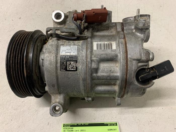 Usagé Pompe clim Volkswagen Tiguan (AD1) 1.5 TSI 16V Evo BlueMotion Technology Prix € 125,00 Règlement à la marge proposé par Autodemontage van de Laar