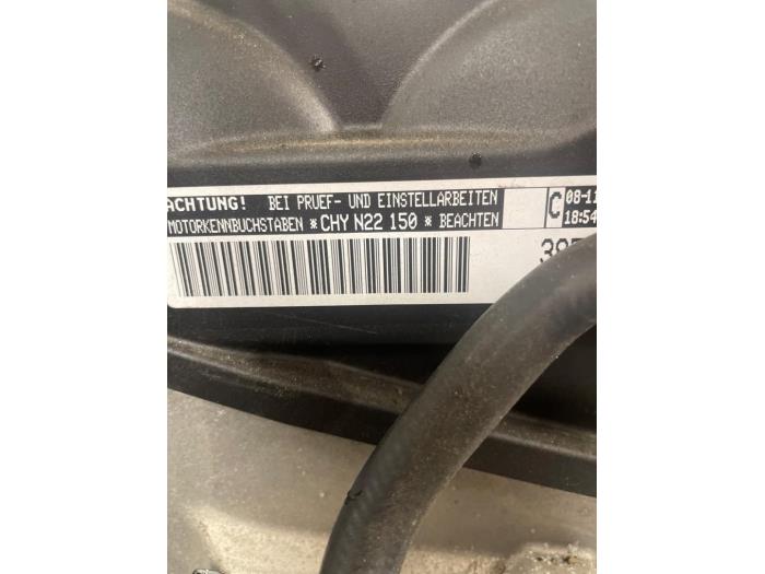Motor van een Volkswagen Up! (121) 1.0 12V 60 2020