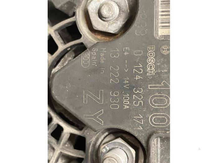 Gebrauchte Dynamo Opel Corsa D 1.2 16V Preis € 35,00 Margenregelung angeboten von Autodemontage van de Laar