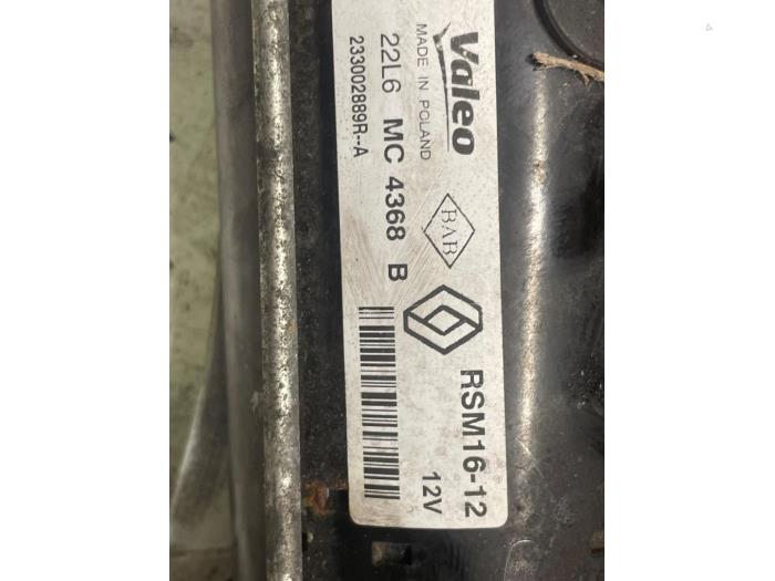 Gebrauchte Anlasser Opel Vivaro 1.6 CDTi BiTurbo 125 Preis € 60,50 Mit Mehrwertsteuer angeboten von Autodemontage van de Laar