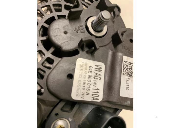 Dynamo from a Volkswagen Polo VI (AW1) 1.0 TSI 12V 2019
