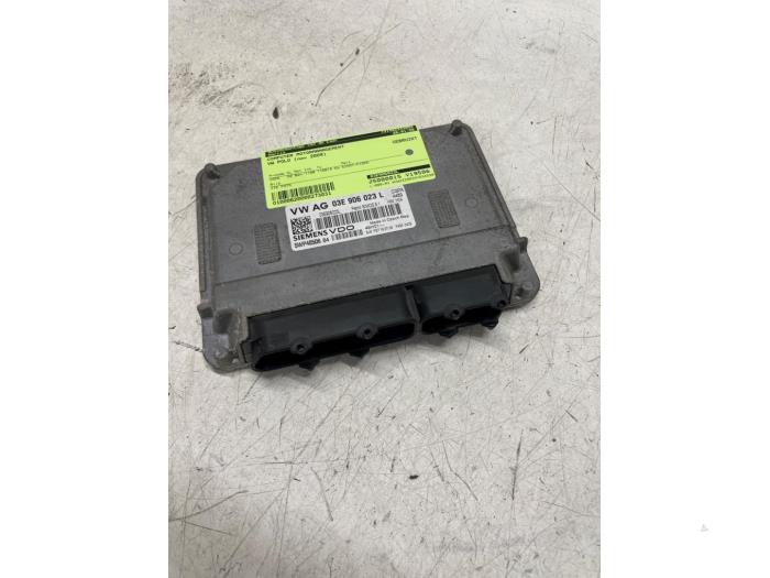 Used Engine management computer Volkswagen Polo V (6R) 1.2 12V BlueMotion Technology Price € 125,00 Margin scheme offered by Autodemontage van de Laar