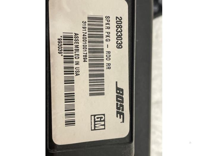 Używane Subwoofer Opel Ampera 1.4 16V Cena € 40,00 Procedura marży oferowane przez Autodemontage van de Laar