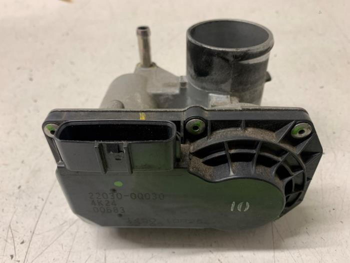 Usagé Boitier papillon Citroen C1 1.0 Vti 68 12V Prix € 35,00 Règlement à la marge proposé par Autodemontage van de Laar