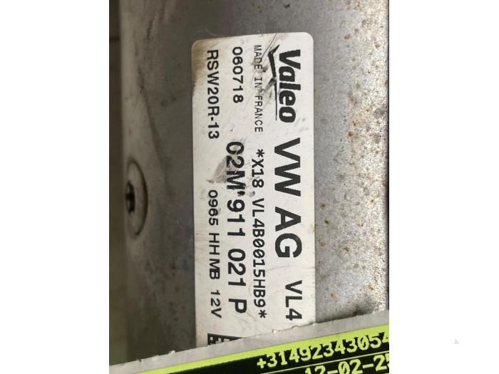 Usagé Démarreur Skoda Superb Combi (3V5) 2.0 TDI Prix € 70,00 Règlement à la marge proposé par Autodemontage van de Laar