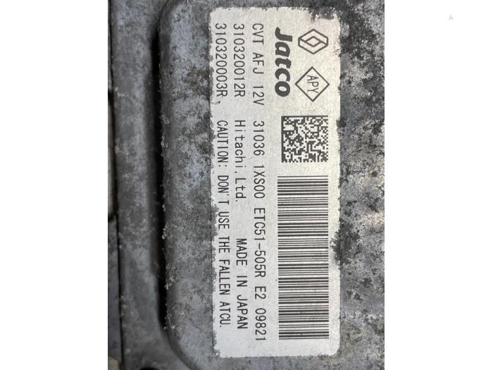 Used Automatic gearbox computer Renault Scénic III (JZ) 2.0 16V CVT Price € 80,00 Margin scheme offered by Autodemontage van de Laar