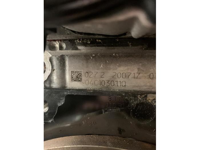 Motor van een Volkswagen Golf VII (AUA) 1.0 TSI 12V 2017