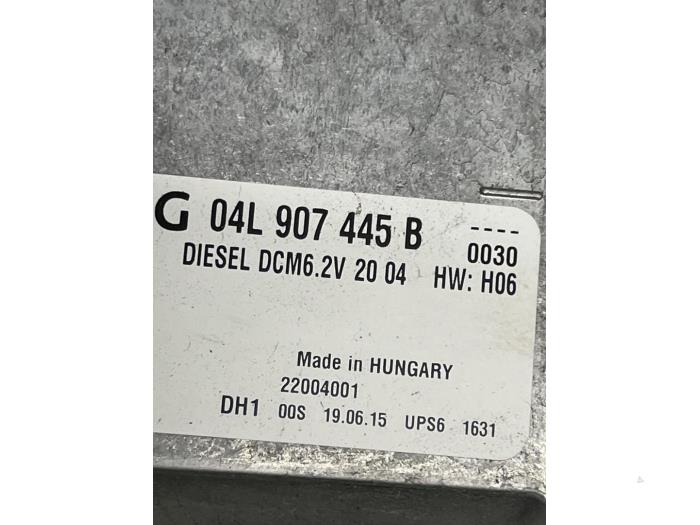 Engine management computer from a Volkswagen Golf Sportsvan (AUVS) 1.6 TDI BlueMotion 16V 2016