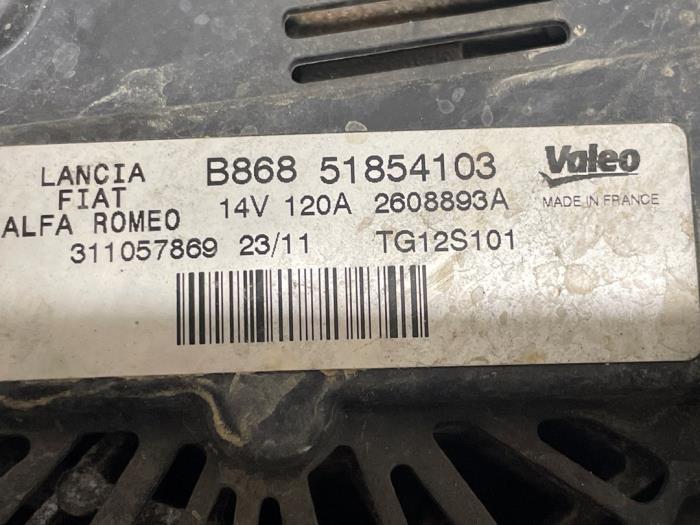 Used Dynamo Fiat Grande Punto (199) 1.3 JTD Multijet 16V 85 Actual Price € 40,00 Margin scheme offered by Autodemontage van de Laar